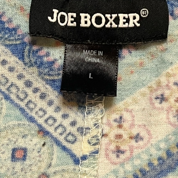 Joe Boxer Women's Large Multi-color Night Shirt Short Sleeve Pullover - Picture 6 of 7